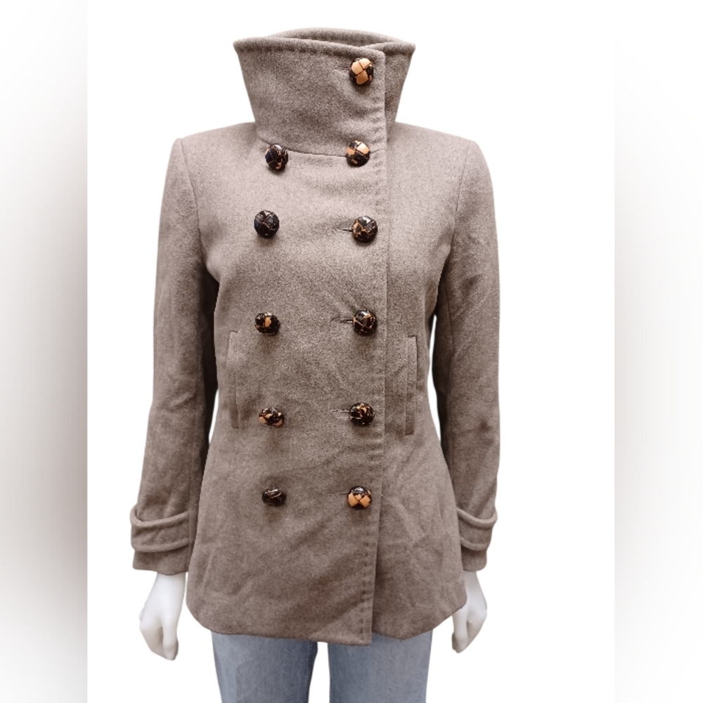 Talula Babaton EUC Wool Cashmere Blend Light Brown Size Medium - Picture 2 of 11